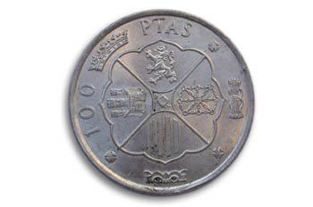 Pesetas, Franco, Cruz