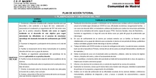 CEIP Magerit: Plan de Acción Tutorial