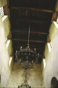 Cubierta de la iglesia de San Pedro de Nora, Oviedo, Principado