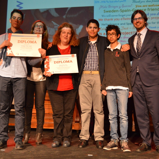 Entrega diplomas II Edición Reconocimiento Sellos de Calidad eTwinning Comunidad de Madrid 13