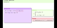 Soluciones a la hoja de sistemas 2º ESO. Ejercicio 1
