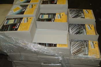 Producto impreso terminado y embalado