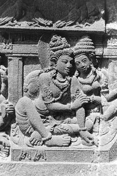 Detalle de relieve, Indonesia