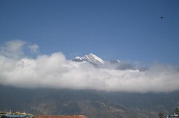 Kwangde (6187m) visto desde Lukla