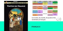 Tintin et les matières scolaires