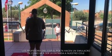 SIMULACRO DE ENTRADA CEIP EL POETA. Serranillos del Valle