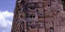 Máscaras de Chac en el Cuadrángulo de las Monjas, Uxmal, México