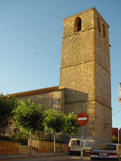 Torre de iglesia en San Agustín del Guadalix