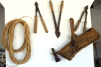 Tijeras de podar y otros utensilios