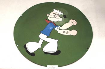 Distintivo del avión I-16 (Ratas) Grupo 21-Ella, Museo del Aire