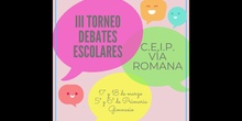 VÍDEO FOTOS III TORNEO DEBATES CEIP VÍA ROMANA