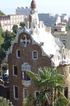 Pabellón de la entrada del Parque Güell, Barcelona