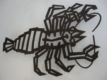 Escultura cangrejo