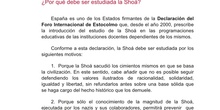 Página 9 de la Guía Didáctica de la Shoá