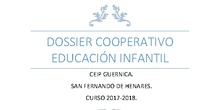 Dossier Infantil aprendizaje cooperativo CEIP Guernica