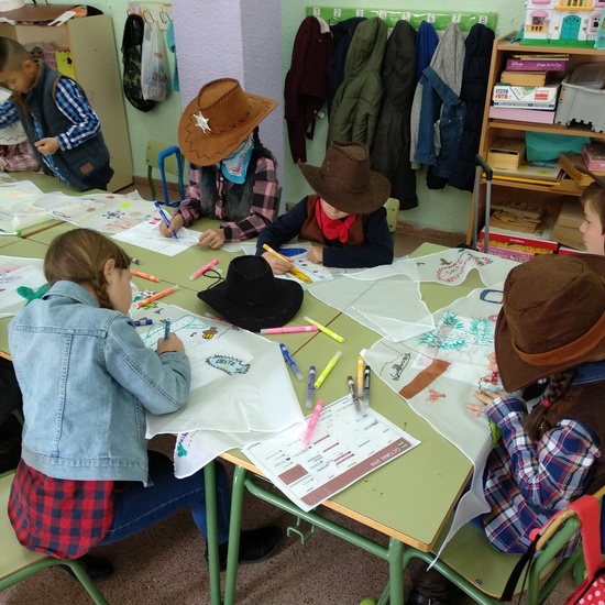 2º coloreando sus bandanas 8