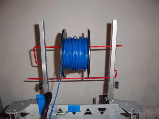 Soporte bobina de cable para impresora 3D