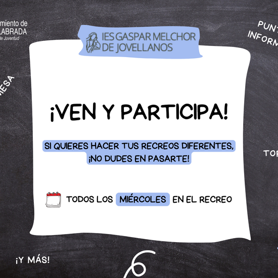 Cartel dinamizaciones JOVELLANOS