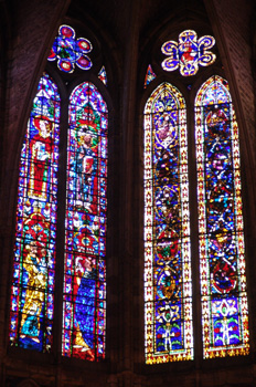 Vidrieras de la Catedral de León, Castilla y León