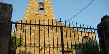 Vista de campanario de iglesia en Rozas de Puerto Real