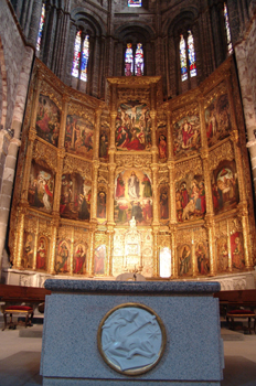 Altar Mayor de la Catedral de ávila, Castilla y León