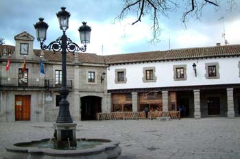 Plaza Mayor, Guadarrama, Madrid