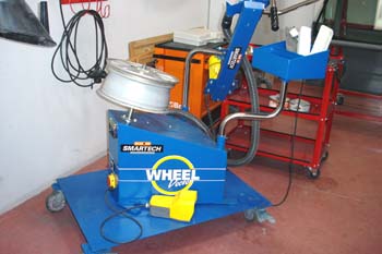 Equipo de reparación de llantas de aluminio