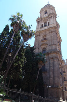 Torre de la Catedral de Málaga, Andalucía