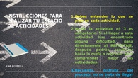 INSTRUCCIONES