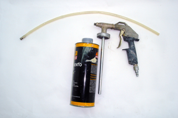 Pistola de aplicación de ceras de cavidades