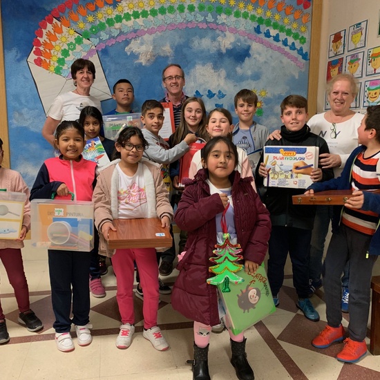 Ganadores del concurso de árboles de Navidad