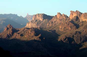 Roque Nublo desde el sur
