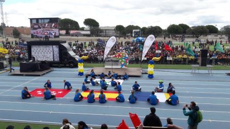 2018-04-09_Olimpiadas Escolares_CEIP FDLR_Las Rozas_Desfile 1