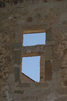 Ventana de piedra, Ermita de San Frutos, Hoces del Duratón, Sego