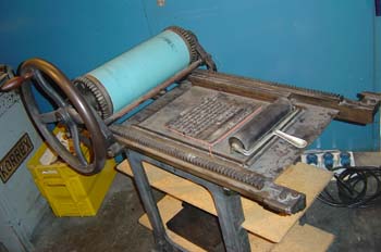 Máquina para composición tipográfica