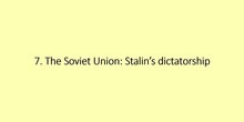 7. Stalin's Dictatorship