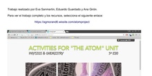 Activities for the unit: "The atom"