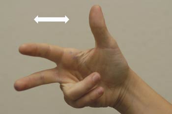 Lenguaje gestual, Ch