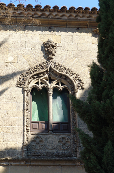 Ventana gótica, Catedral de Baeza, Jaén, Andalucía