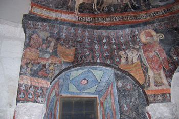 Pinturas románicas, Sacramenia, Segovia; Castilla y León