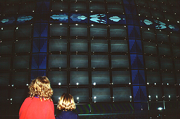 Interior de una sala interactiva del Museo Nacional de Historia