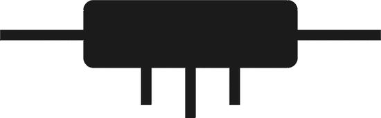 Bobina con toma de corriente