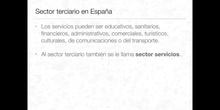 5º sociales el sector terciario en España