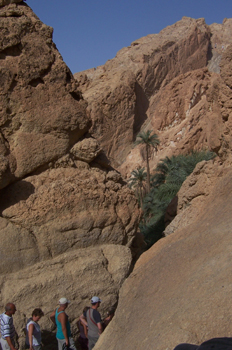 Oasis de montaña, Chébika, Túnez