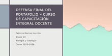 Defensa final del portafolio Patricia Martos Horrillo