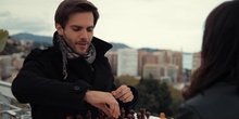 El jugador de ajedrez. Marc Clotet y Melina Matthews