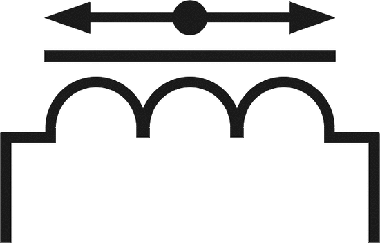 Transformador con imán móvil