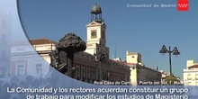 Comunidad y rectores crearán un grupo de trabajo para mejorar los planes de Magisterio