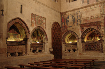 Sepulcros góticos, Catedral Vieja de Salamanca, Castilla y León