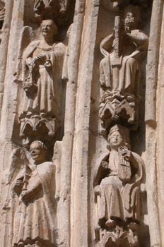Detalla de la Catedral de  Burgo de Osma, Soria